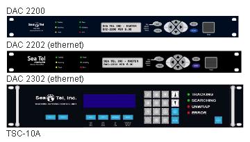 DAC 2200,DAC 2202. DAC 2302,TAC 92, SEATEL CONTROL UNIT